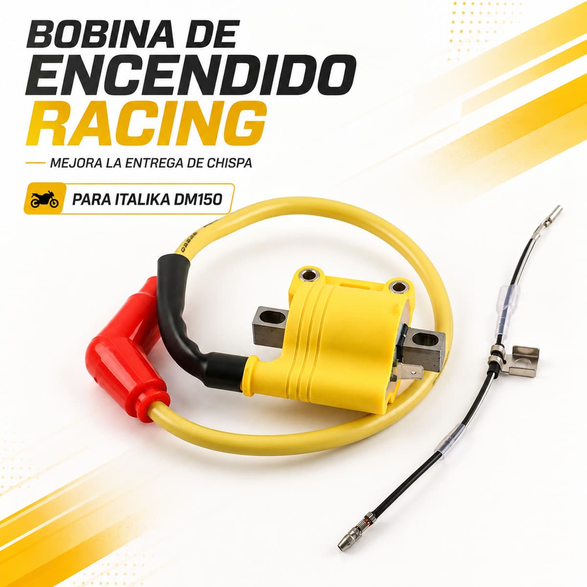 Bobina de encendido racing para Italika DM